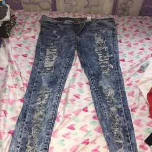 Ripped jeans